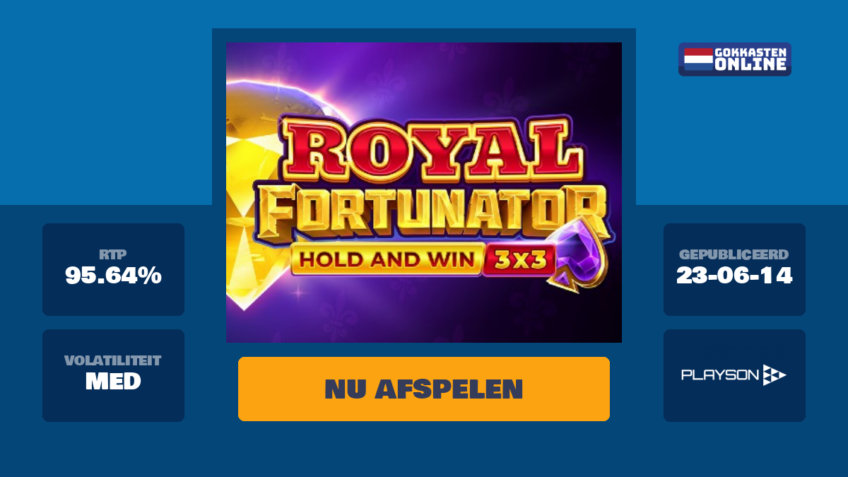 Royal Fortunator: Hold and Win - gokkastenonline.com