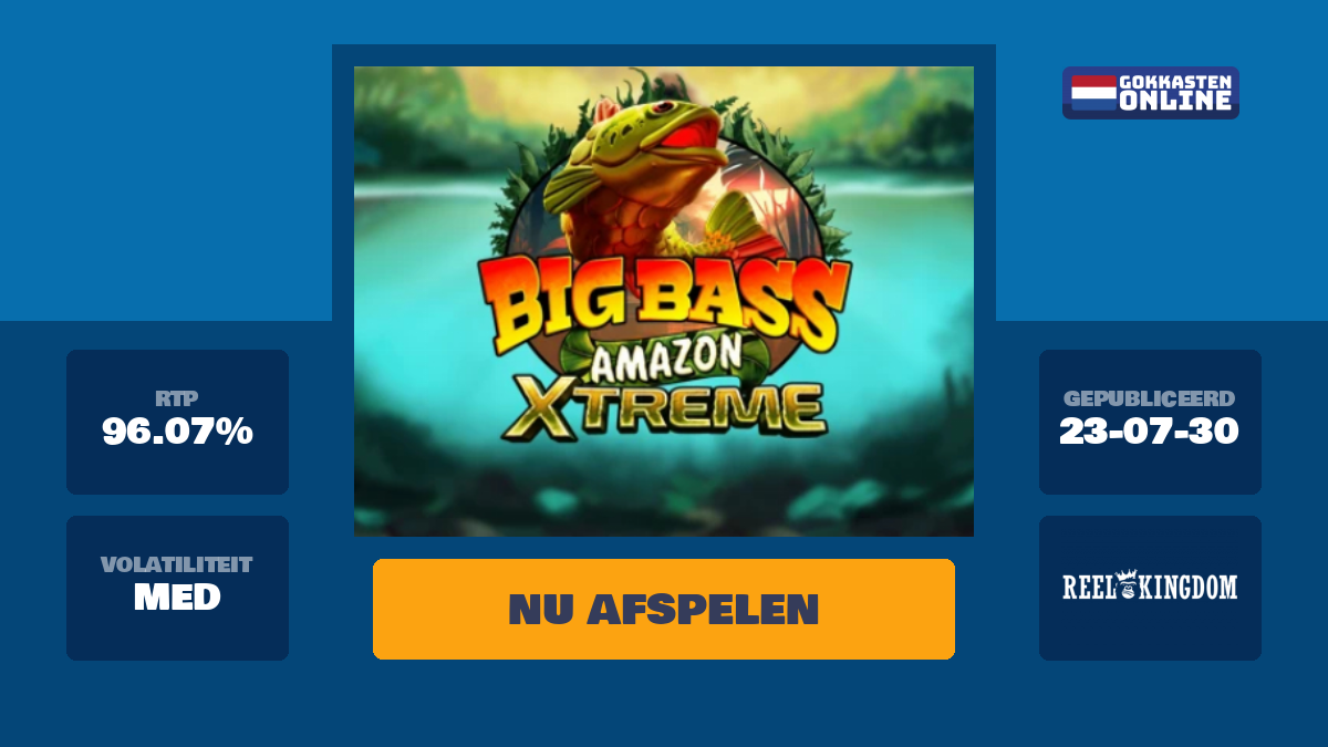 Big Bass Amazon Xtreme Recensie - gokkastenonline.com