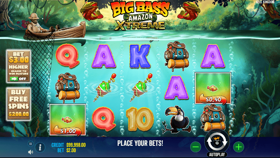 Big Bass Amazon Xtreme gratis spins
