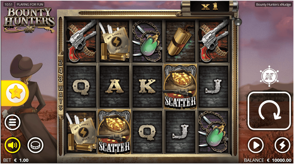 Bounty Hunters gratis spins