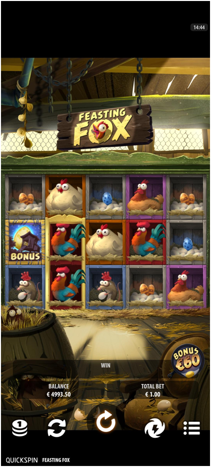 Feasting Fox gratis spins