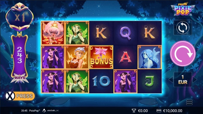 PixiePop basisspel