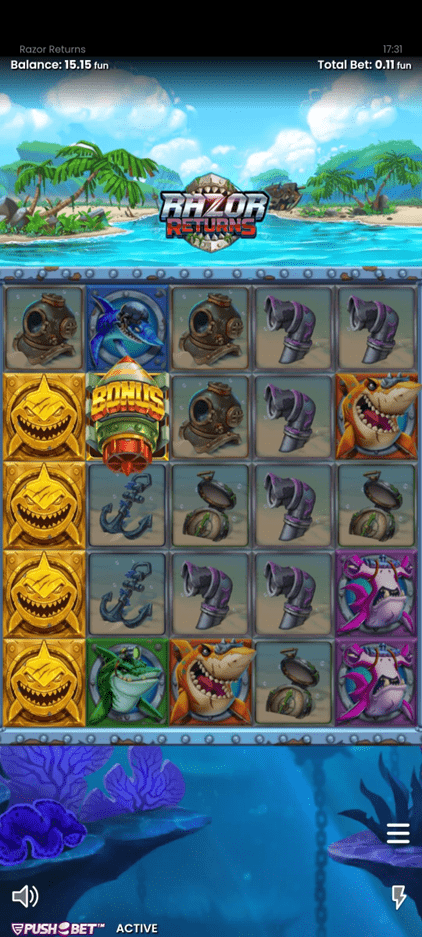 Razor Returns symbolen