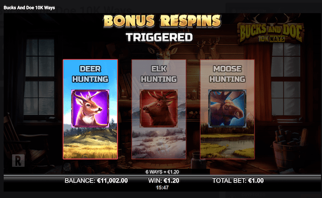 Bucks and Doe 10k Ways gratis spins