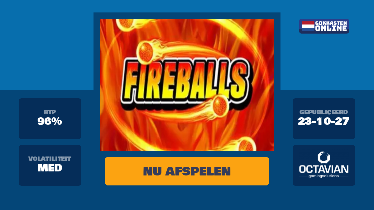 Fireballs - gokkastenonline.com