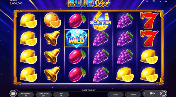 Blue slot gokkast