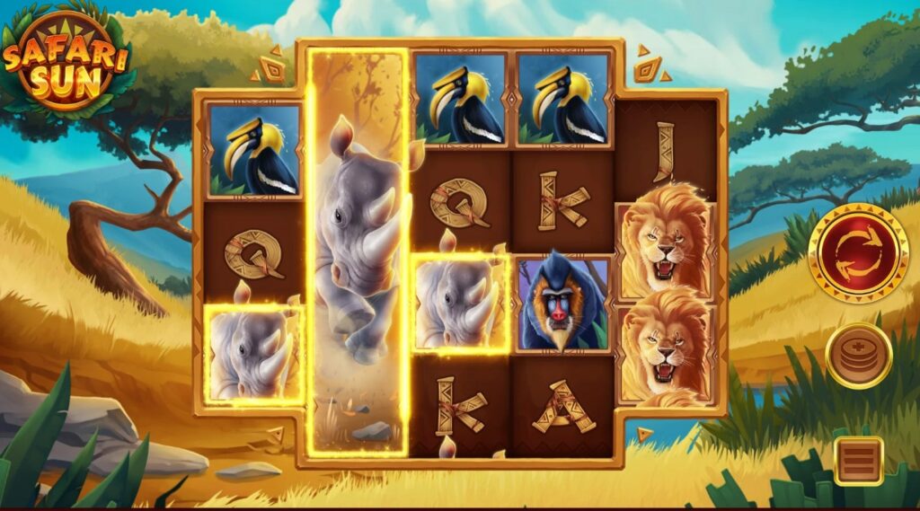 Safari Sun Slot Expanding Symbol