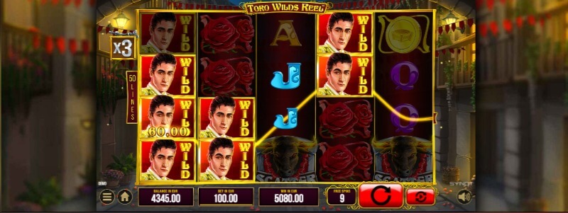 Toro Wilds Reel Free Spins