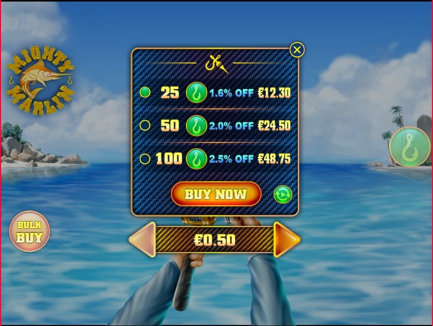 Mighty Marlin Slot Bulk Buy Feature
